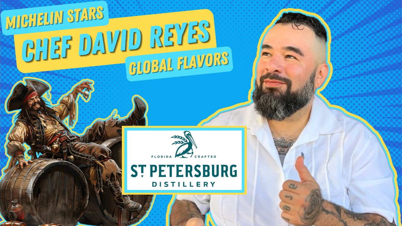 E54 | Chef David Reyes’ Culinary Odyssey: From Chicago’s Michelin Stars to Tampa’s Distillery Delights and Global Flavors