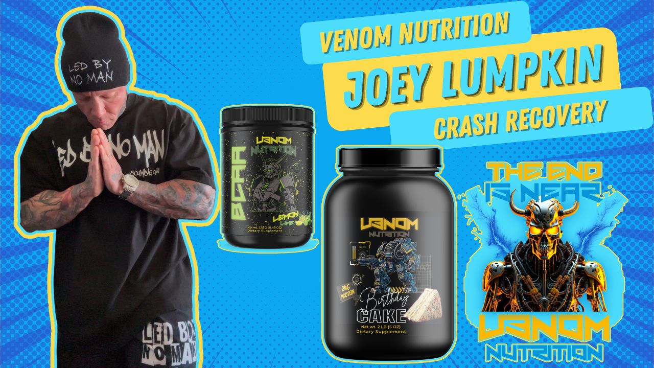 S2 E20 | Joey Lumpkin’s Entrepreneurial Journey: From Fitness Supplement Breakthroughs and Branding with Venom Nutrition to MMA Insights, Street Racing Thrills, and Motorcycle Crash Recovery