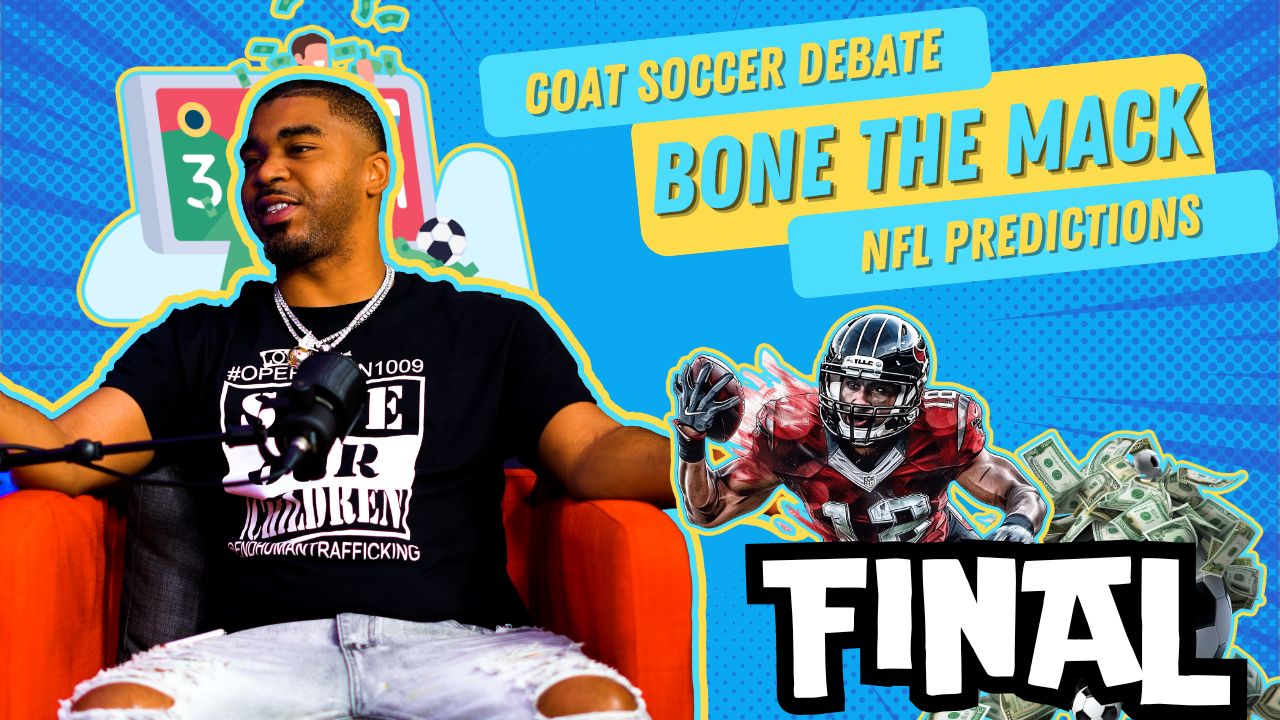 S2 E17 | Bone the Mack’s Entertaining Journey: From Spirited Messi vs. Ronaldo Debates and Tiger Woods’ Golf Dominance to NFL Playoff Predictions, Music Projects, and Anti-Scam Initiatives